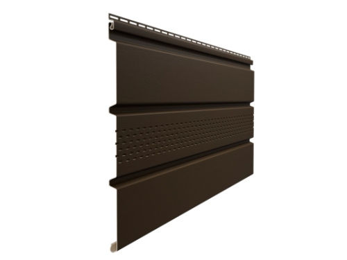 Перфорированные Софит с центральной перфорацией Döcke STANDARD (Шоколад)