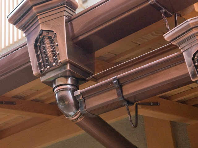 Водосточные системы (водостоки - системы водосбора кровли)