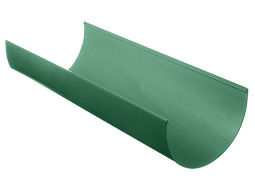 Пластиковые водосточные системы (ПВХ) Желоб водосточный Döcke DACHA 120 мм * 3м (Зеленый)