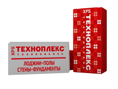 Пенопласт и экструзионный пенополистирол Экструзионный пенополистирол (XPS) ТЕХНОПЛЕКС 20, 30, 40, 50, 80, 100 мм