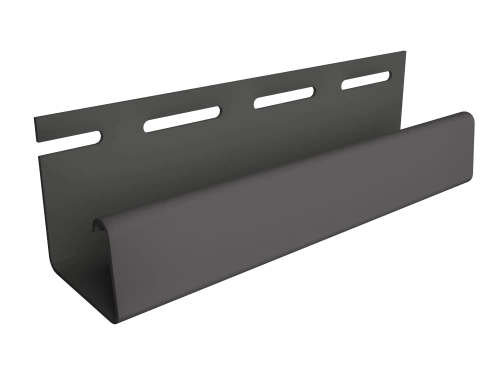 Фасадные панели Döcke Профиль J30 (Графитовый)