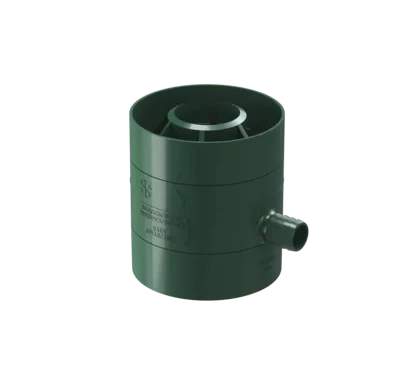 Пластиковые водосточные системы (ПВХ) Водосборник Döcke универсальный (зеленый)