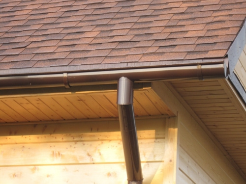 Металлическая водосточная система круглого сечения