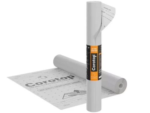 Строительные плёнки Кровельная мембрана пароизоляционная Corotop Activ Control 98 г/м2 арт. 002030100