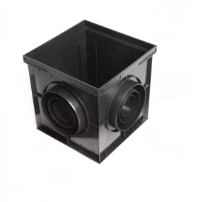 Водоотводы, дренаж Дождеприемник АКВАСТОК пластиковый 300х300 (пустой)