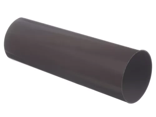 Пластиковые водосточные системы (ПВХ) Труба водосточная Döcke DACHA 80 мм * 1м (Светло-коричневый)