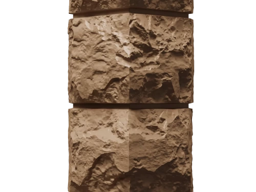 Фасадные материалы, сайдинг Docke LUX/ Угол BERGART (Лесной фундук)