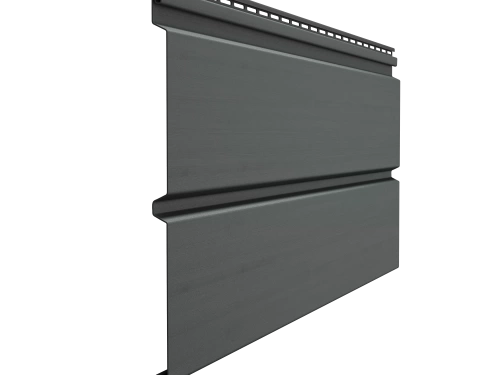 Фасадные материалы, сайдинг Сайдинг Docke Брус D6S (Графит)