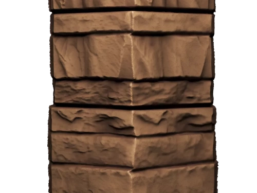 Фасадные материалы, сайдинг Угол для сайдинга Docke LUX ROCKY (Кедровый орех)