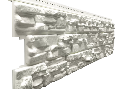 Сайдинг с имитацией камня Сайдинг с имитацией камня Docke ROCKY (Кокос)